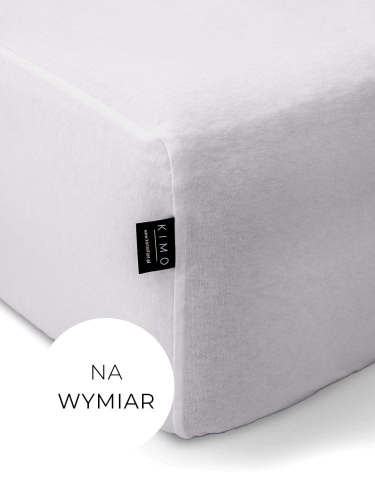 Białe prześcieradło na wymiar