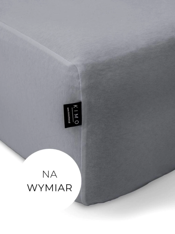 Szare prześcieradło na wymiar