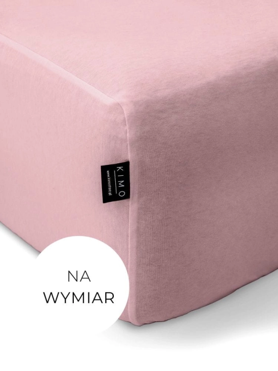 Różowe prześcieradło na wymiar