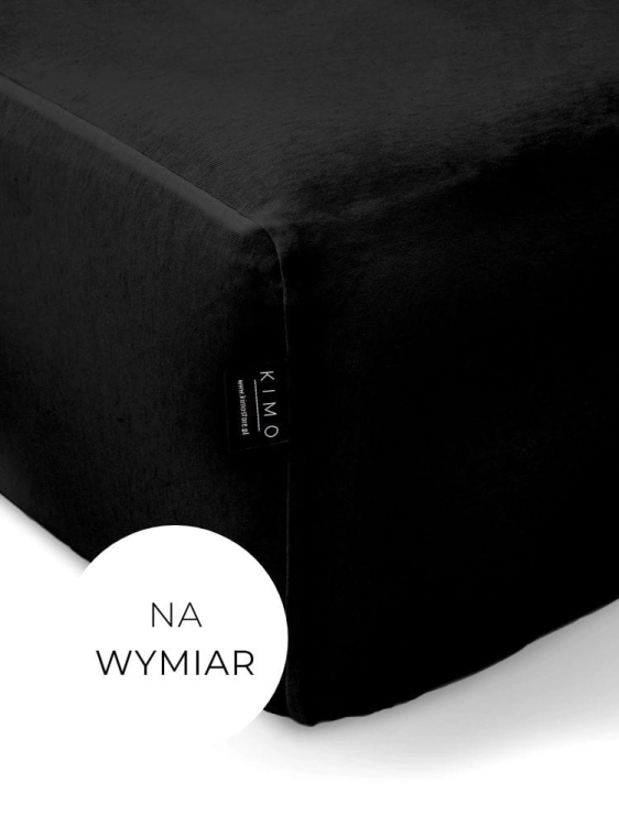 Czarne prześcieradło na wymiar