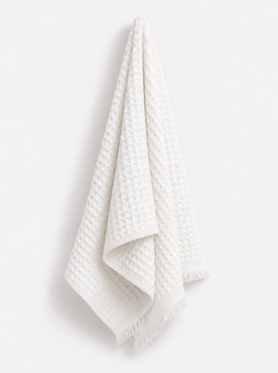 Ręcznik waffle ivory